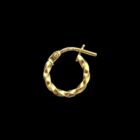 Créole torsadé 11mm