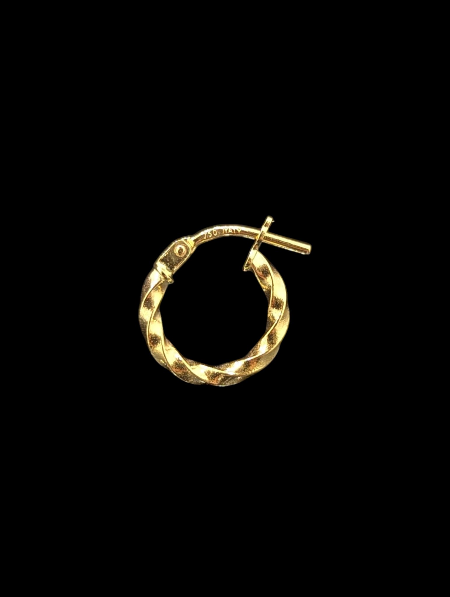 Créole torsadé 11mm