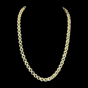 Collier Gwo Sirop Lisse Sablé 6 mm