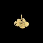 pendentif ange nuage lune