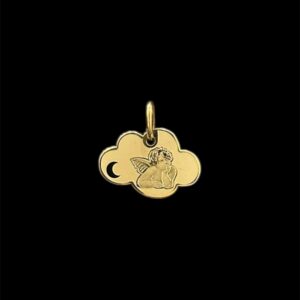 pendentif ange nuage lune