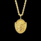 tete de christ maille corde 70cm