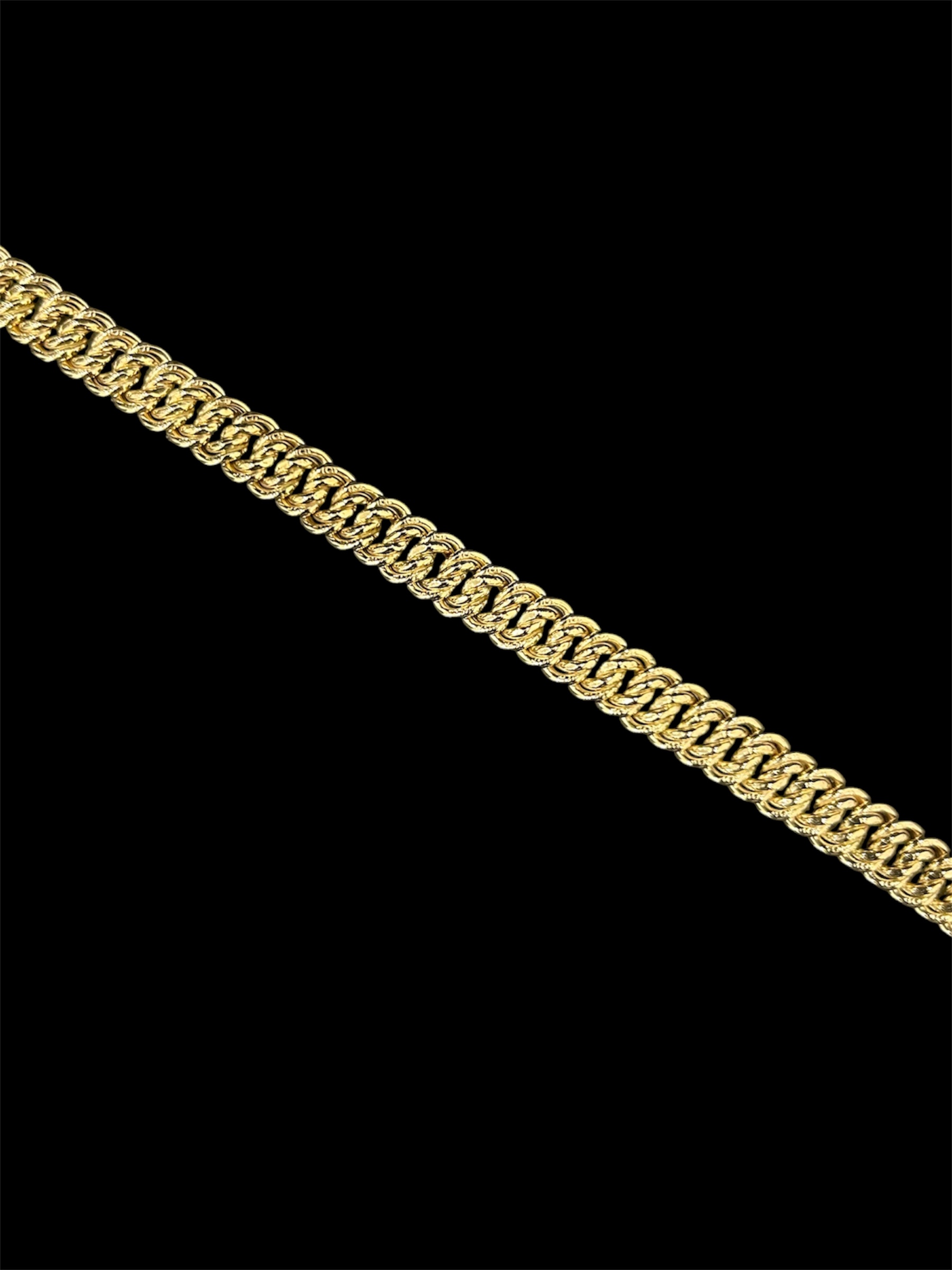 Bracelet maille américaine 7mm