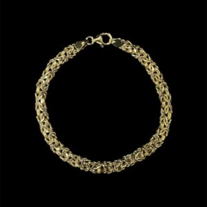Bracelet maille royale plate 5mm