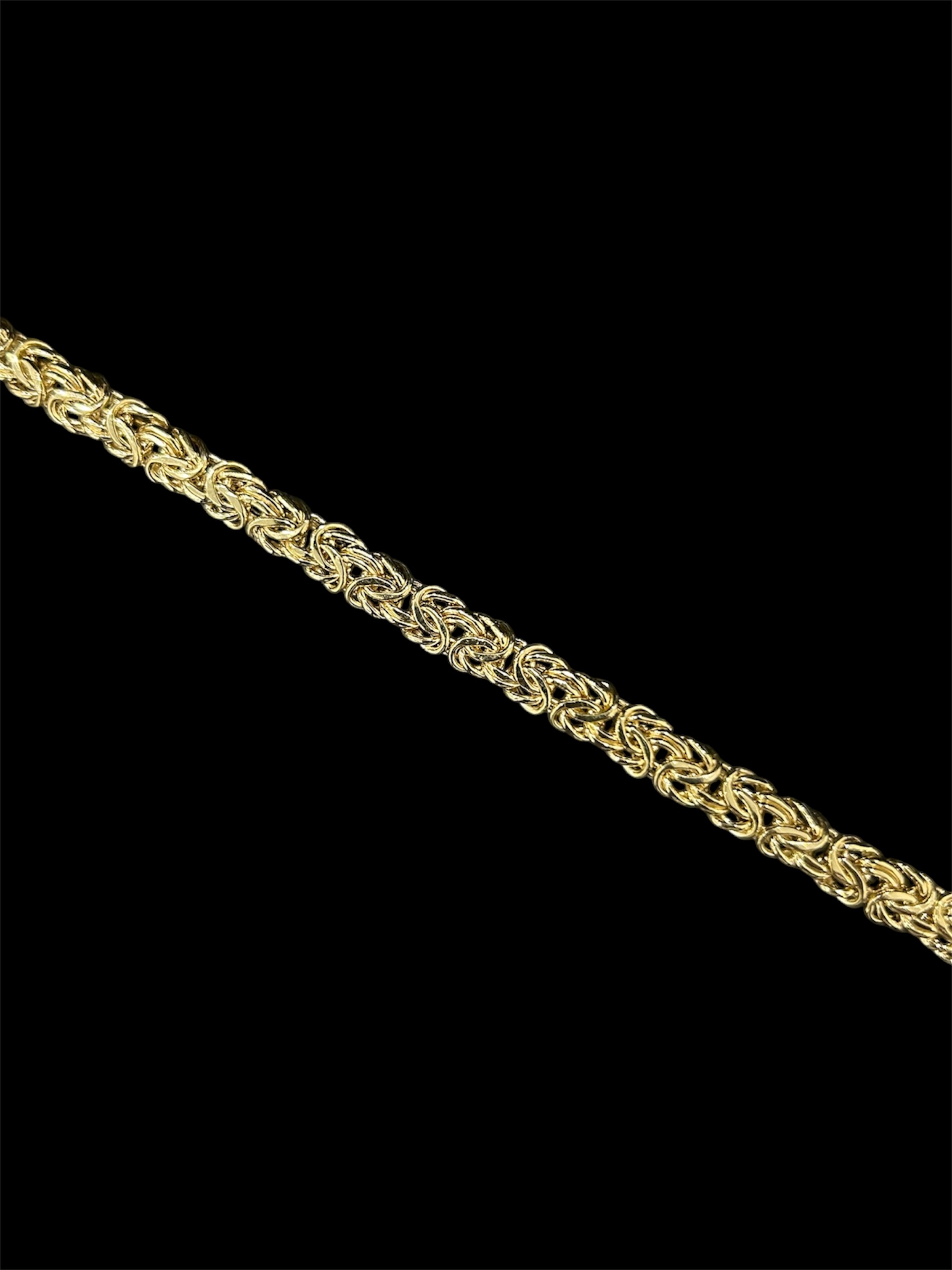 Bracelet maille royale plate 5mm