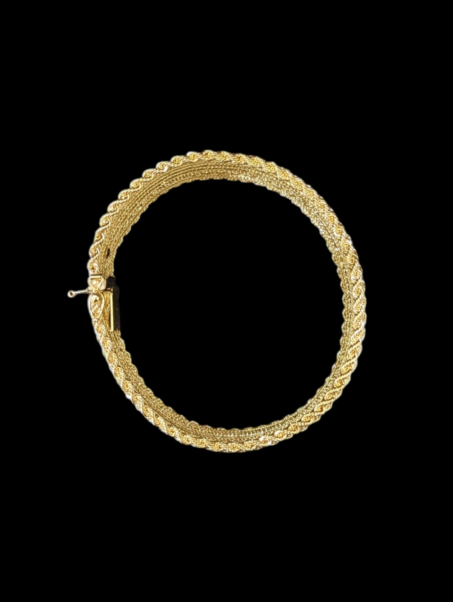 Bracelet multicordes palmier.