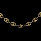 chaine maille café nugget 9mm