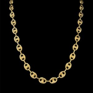 chaine maille café nugget 9mm