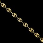 chaine maille café nugget 9mm