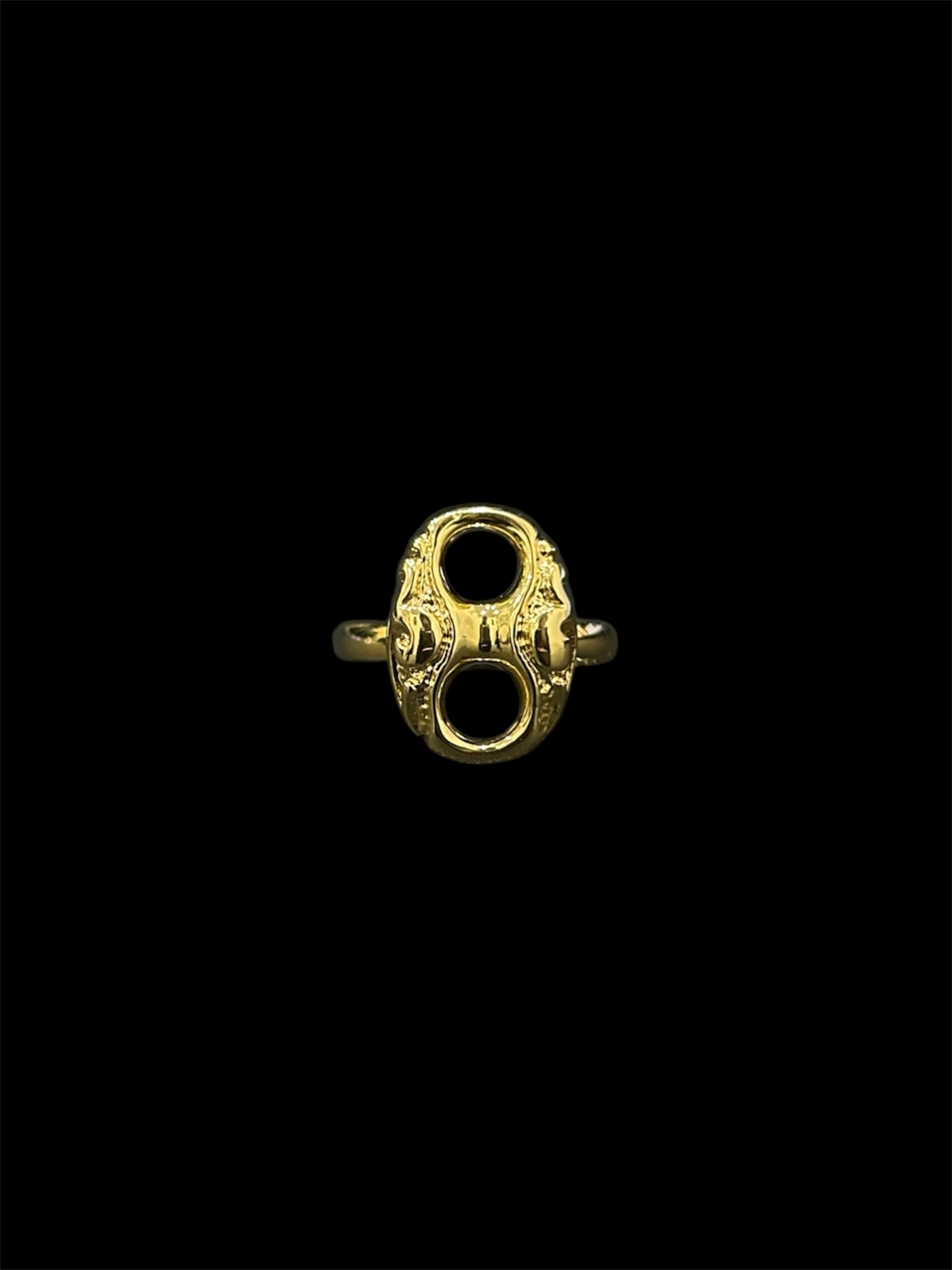 Bague style nugget 12mm 17mm.