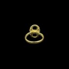 Bague style nugget 12mm 17mm