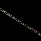 collier gourmette allongée 60cm 4mm