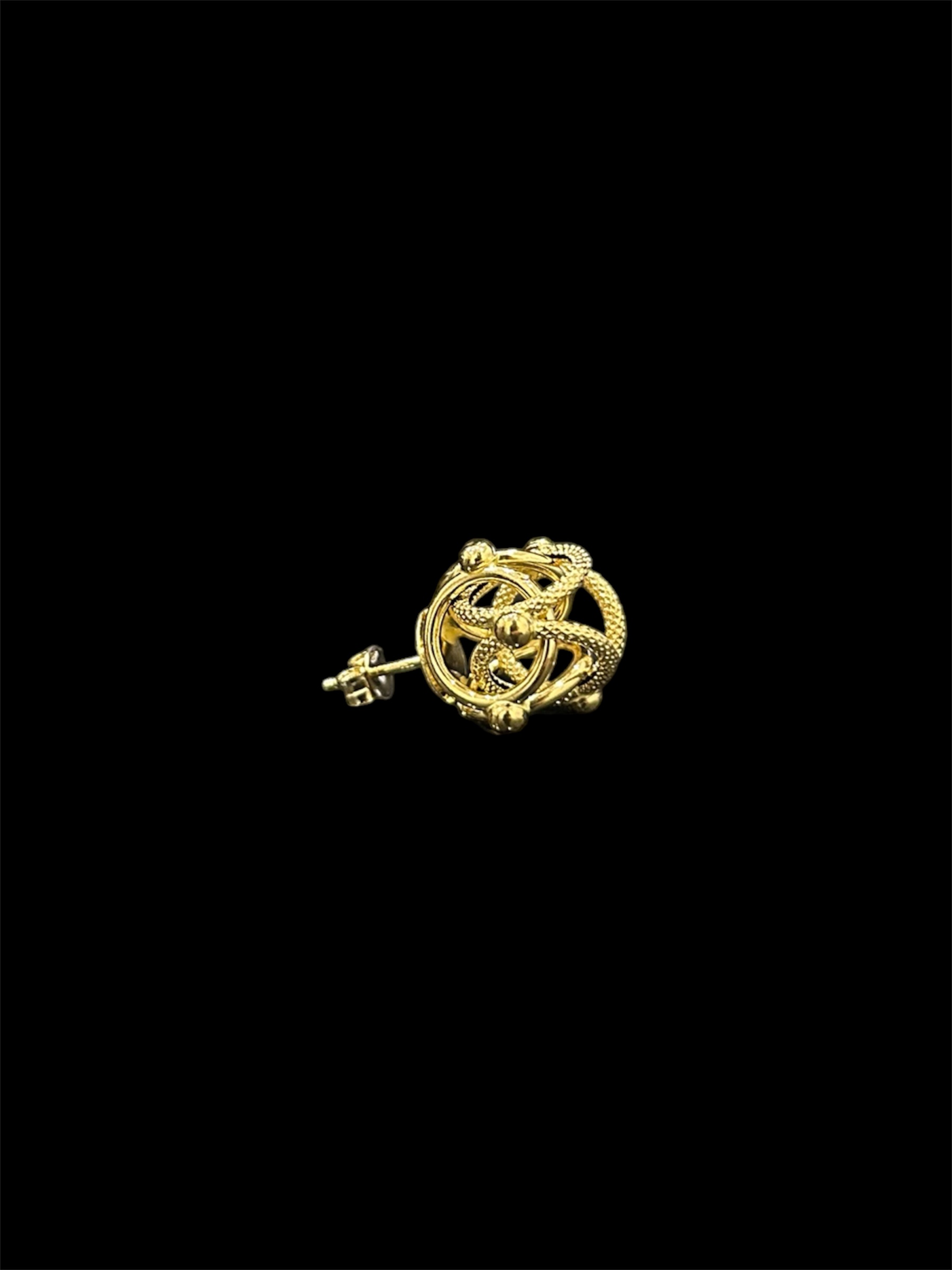 Boucles d'oreille cyclone 16mm