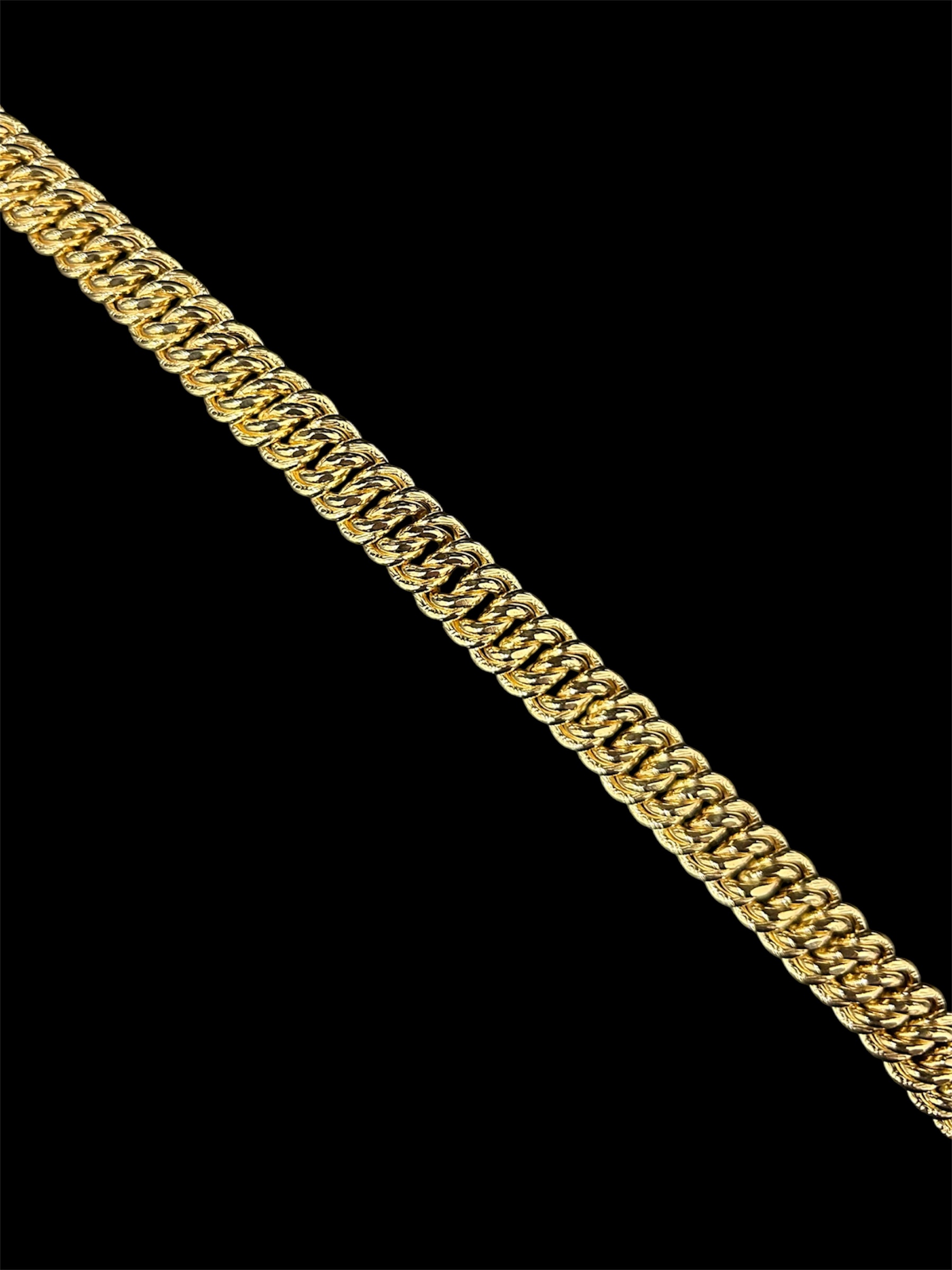 collier maille américaine 12mm