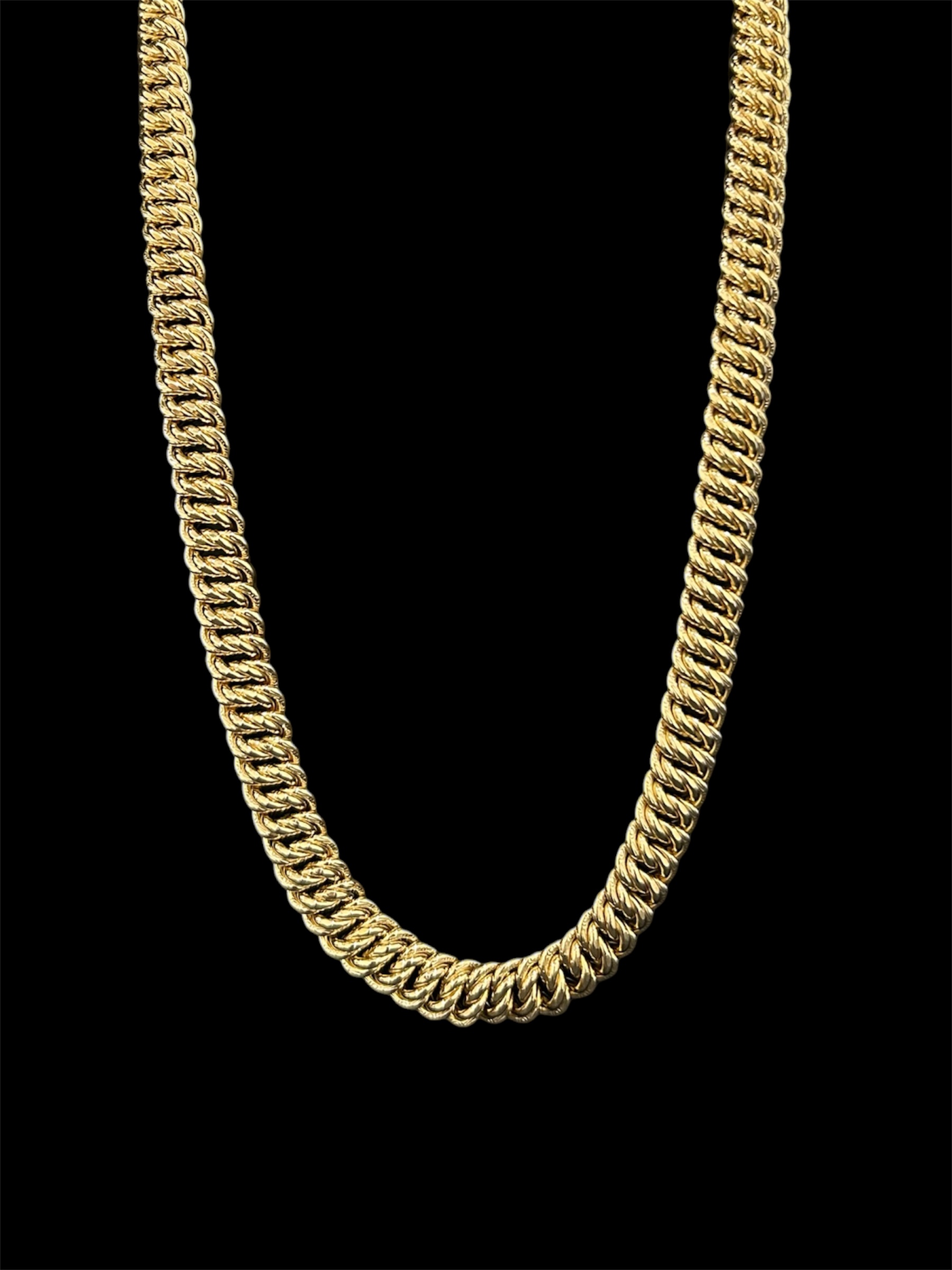 collier maille américaine 12mm collier maille américaine 12mm
