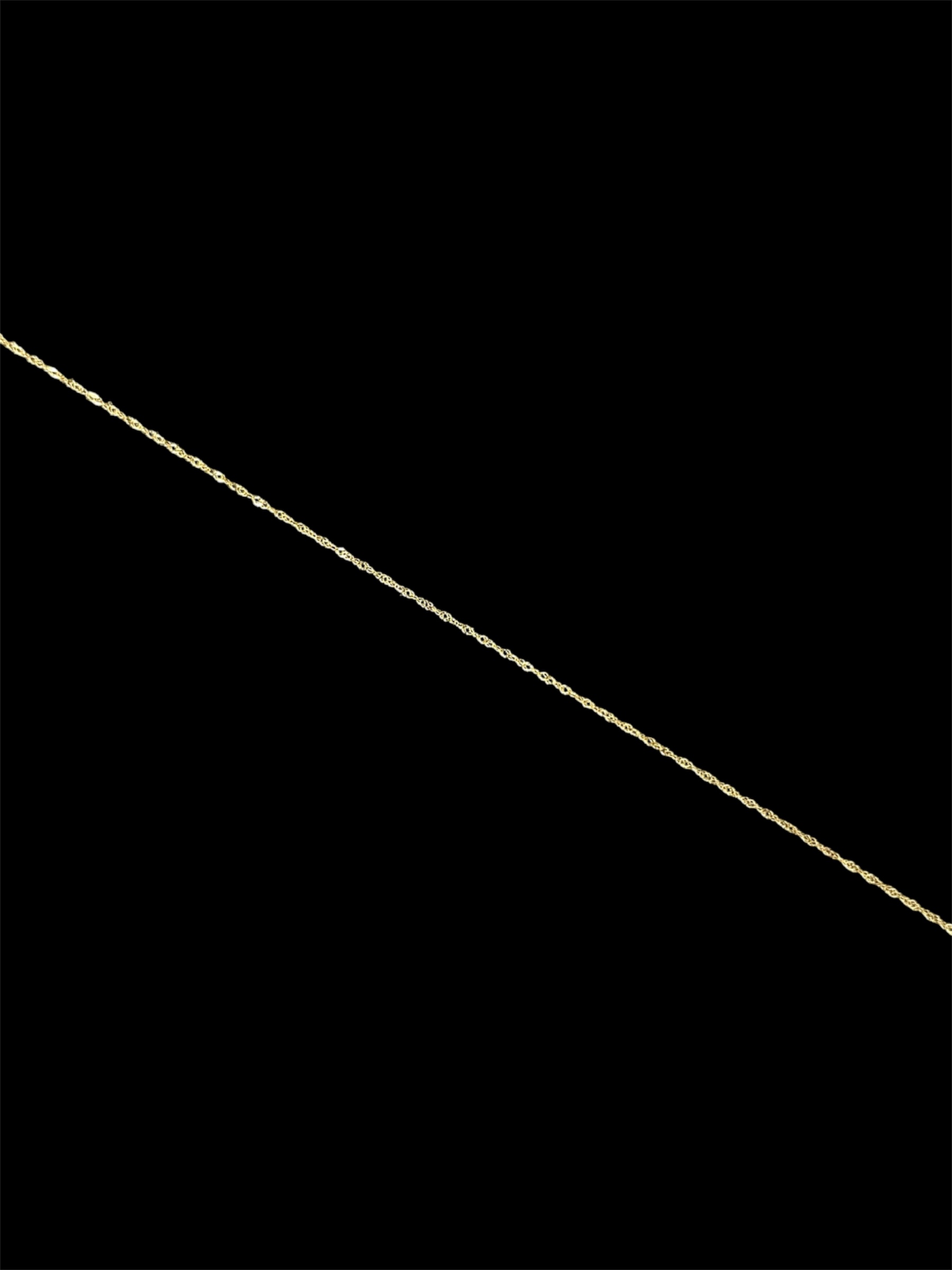 collier tortillon 45cm 1mm