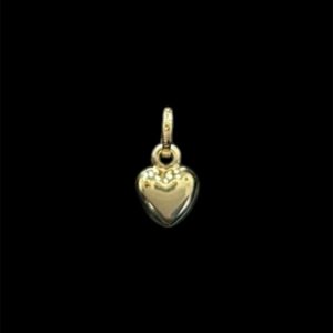 pendentif coeur 3D 8mm