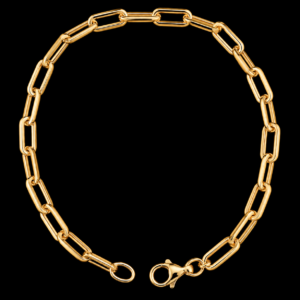 Bracelet Maille Cheval Allongé 19,5 cm
